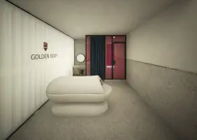 곡선미가 돋보이는 프리미엄 에스테틱 시술실 인테리어